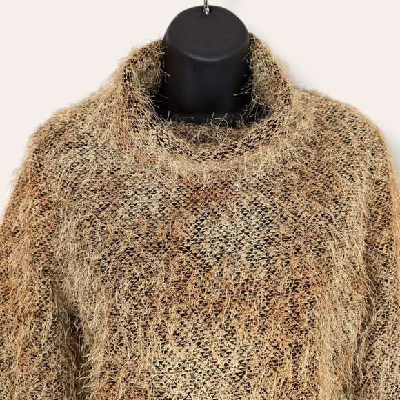 🍁Vintage Ribkoff Shaggy Turtle Neck Top - Picture 4 of 9